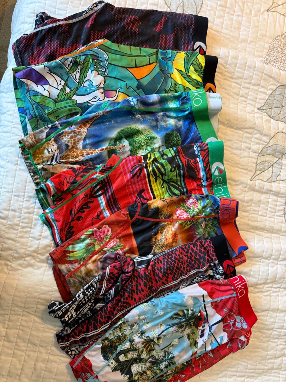 Ethica Active Underwear-lot of 7 pair